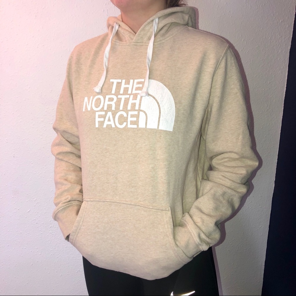 North face hooded sweatshirt